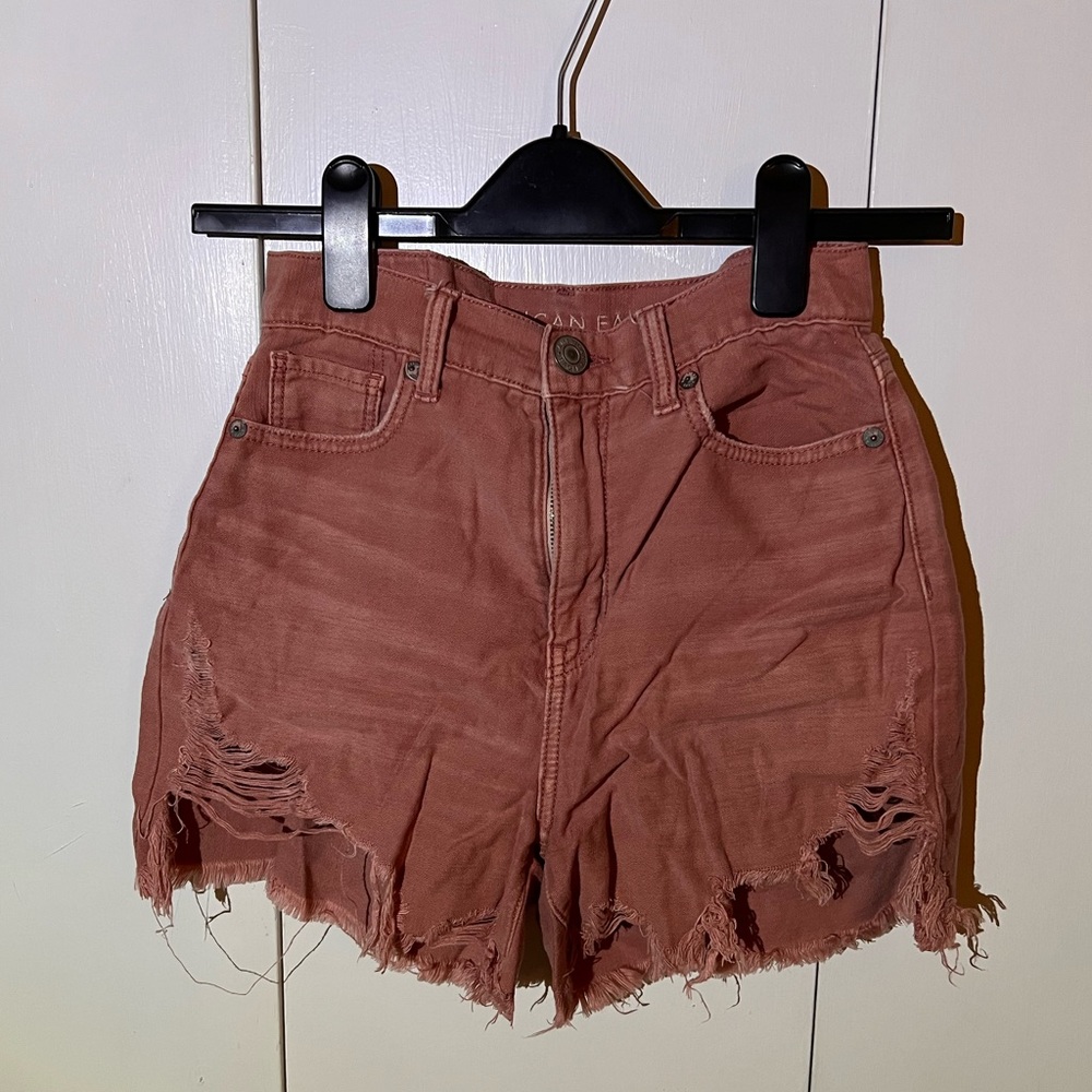 American Eagle high waisted Mom shorts